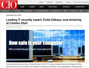 Leading IT security expert at CSU
