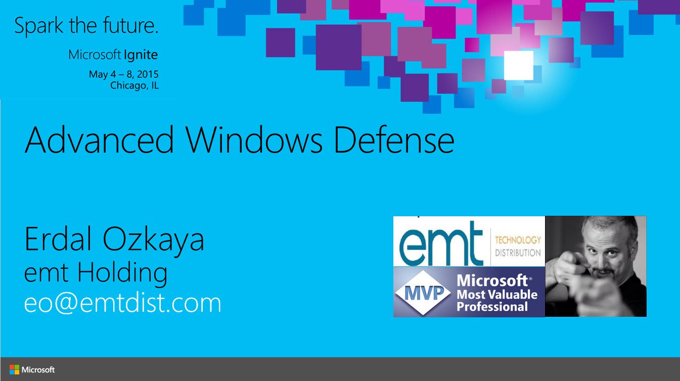 Microsoft Ignite Australia - Speaking 2 Microsoft Ignite Australia - Speaking