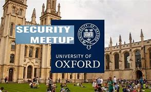 Oxford University Security Meetup -2019 2 Oxford University Security Meetup