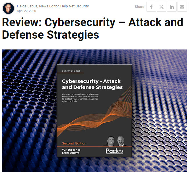 Cybersecurity Book Review by Help Net Security - 2 2 Cybersecurity Book Review by Help Net Security