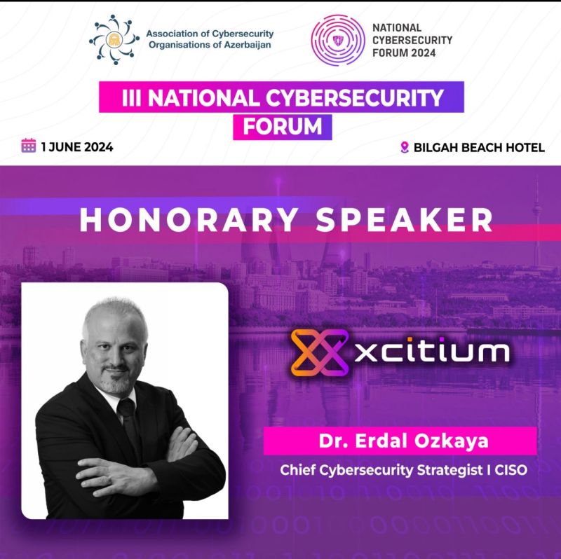 Honorary Speaker at National Cybersecurity Conference