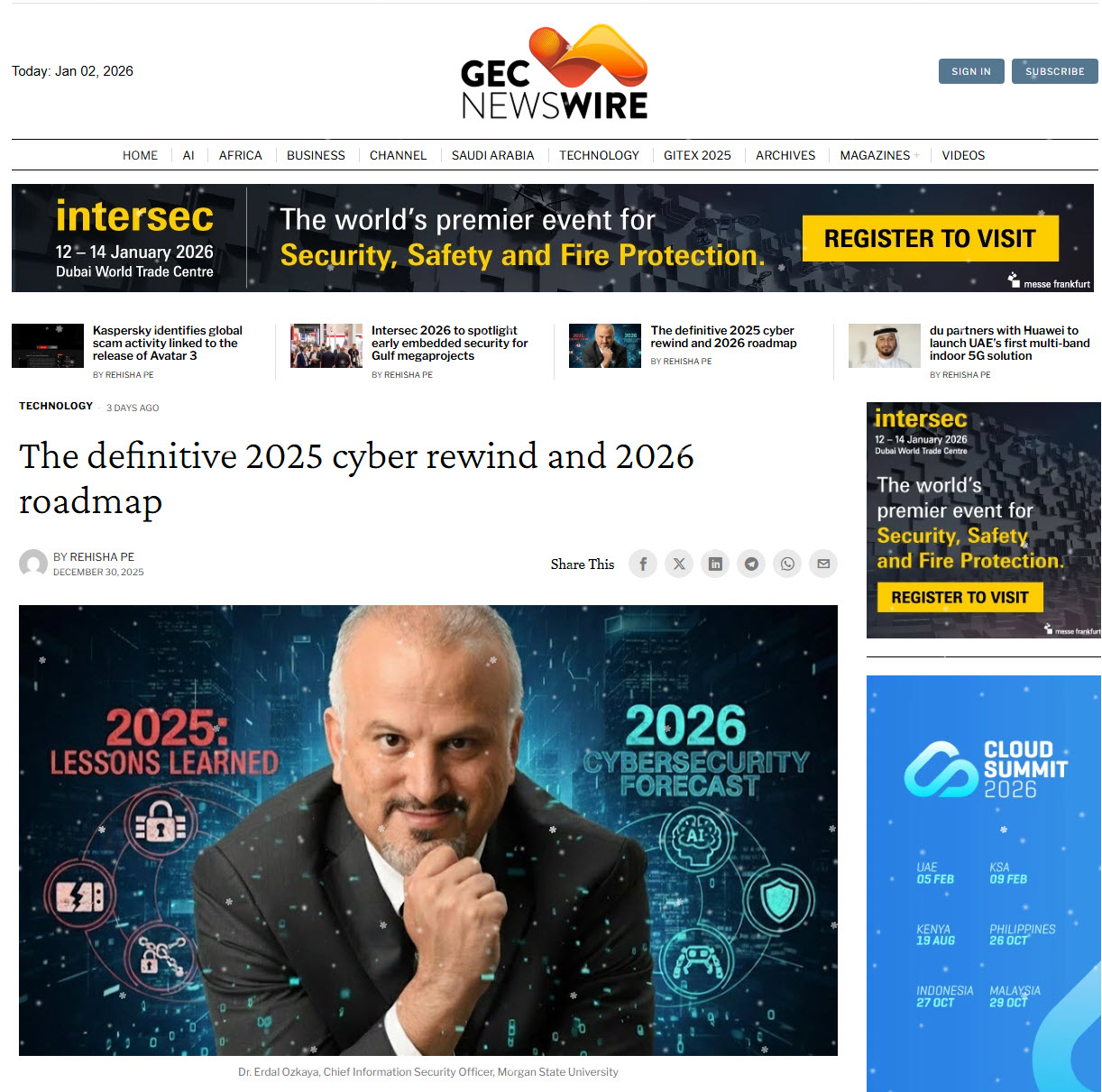 The definitive 2025 cyber rewind and 2026 roadmap